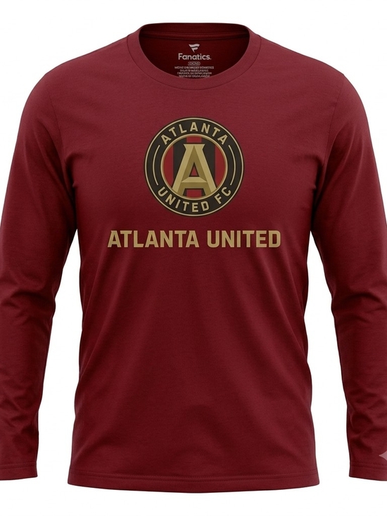 Fanatics Other - Fanatics Atlanta United FC Men's Long Sleeve Shirt Maroon Small